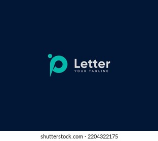 P Letter Logo Vector Template Abstract Monogram Symbol
