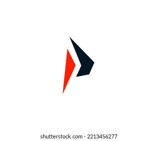 P Letter Logo Vector Template Abstract Monogram Symbol
