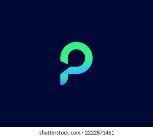 P Letter Logo Vector Template Abstract Monogram Symbol. Usable for Business sport, technology, fashion, digital And future creative logo