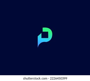 P Letter Logo Vector Template Abstract Monogram Symbol. Usable for Business sport, technology, fashion, digital And future creative logo