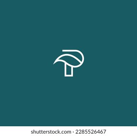P Letter Logo Vector Template Abstract Monogram Symbol 