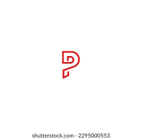 P Letter Logo Vector Template Abstract Monogram Symbol 