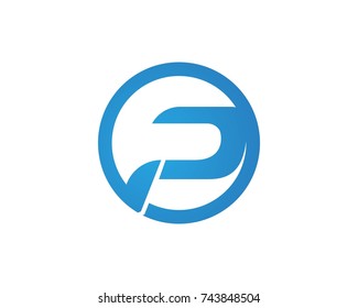 P Letter logos Template