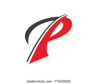 P letter logos Template