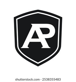 A And P Letter Monogram Logo