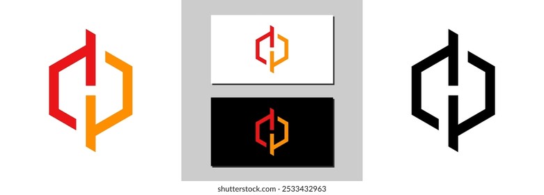 p letter sign icon white and black logo
