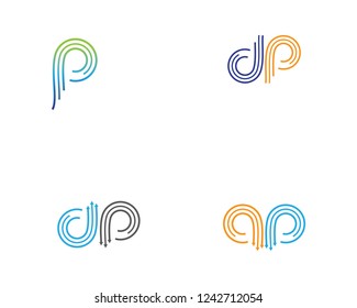 P letter symbol illustration