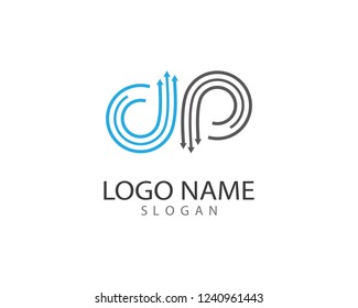 P letter symbol illustration design