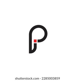 Diseño de iconos de bitácora de letras vectoriales