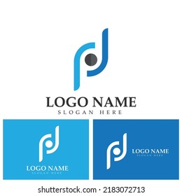 P Letter Vektor Logo Template Illustration Design. Vektor EPS10