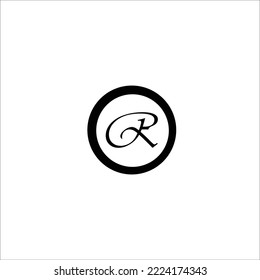 p letter vector logon design