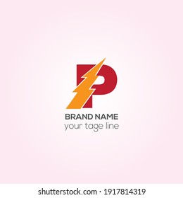 P letters vector logo design, Creative P initials logo design 