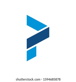 P Logo can be used for company, icon, and others.