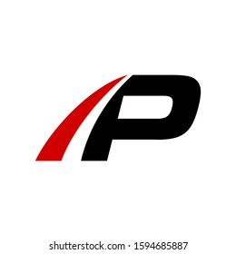 P Logo can be used for company, icon, and others.