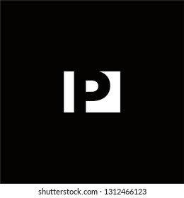 P Logo Capital Letters Designs Templete