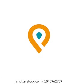 p logo design 