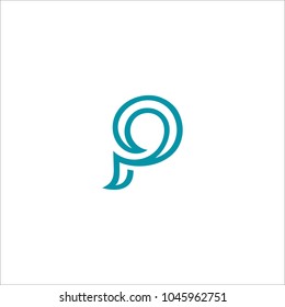 p logo design 
