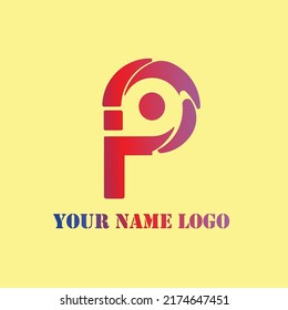 P logo design creative company