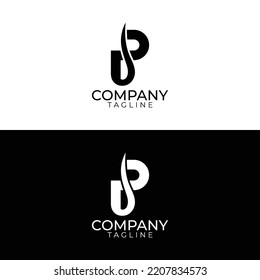 p logo design and premium vector templates
