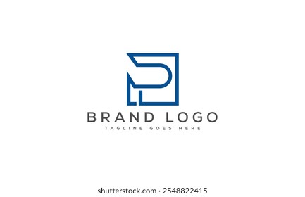 P logo design vector template design for brand