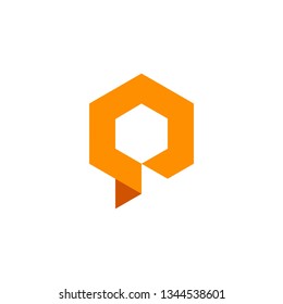 P logo designs - Vektor EPS