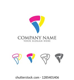 P logo icon