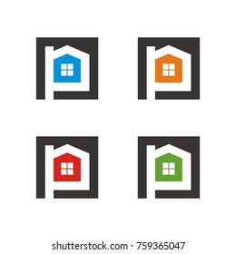 P logo initial letter design template, designed based in vector format