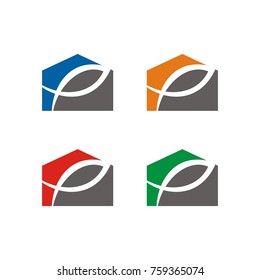 P logo initial letter design template, designed based in vector format
