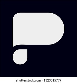 P logo initials