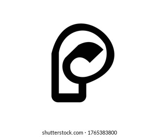 p logo letter designs and monogram logos