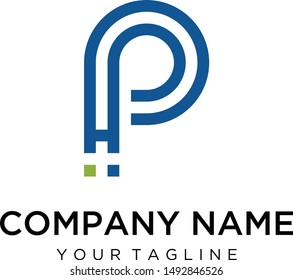 p logo for medical company