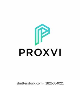 P logo symbol letter vector abjad