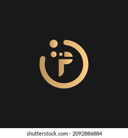 p logo vector, p circle logo