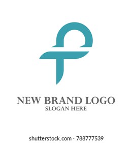 P Logo Vector. P, I, E, S, N, Q, O, R, C, B, L, F, U, V Logo Vector