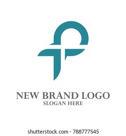 P Logo Vector. P, I, E, S, N, Q, O, R, C, B, L, F, U, V Logo Vector