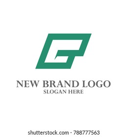 P Logo Vector. P, I, E, S, N, Q, O, R, C, B, L, F, U, V Logo Vector