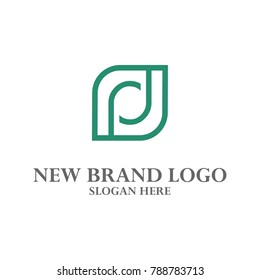 P Logo Vector. P, I, E, S, N, Q, O, R, C, B, L, F, U, V Logo Vector