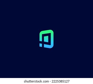 P, OP, PO Letter Logo Vector Template Abstract Monogram Symbol. Usable for Business sport, technology, fashion, digital And future creative logo