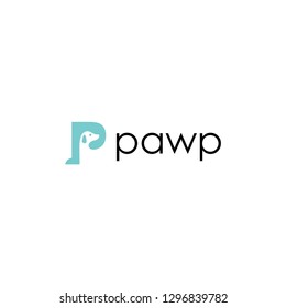 P Pawp. P Gog Logo design inspiration - vector