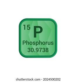 P phosphorus chemical element periodic table