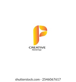 P, PI, IP Letter Logo Design vector Template