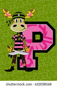 P is for Pirate Giraffe