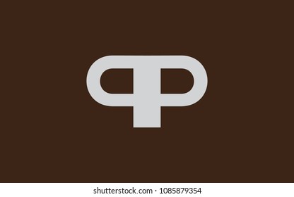 P PP Letter Initial Logo Design Template