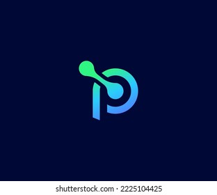 P, PP Letter Logo Vector Template Abstract Monogram Symbol. Usable for Business sport, technology, fashion, digital And future creative logo