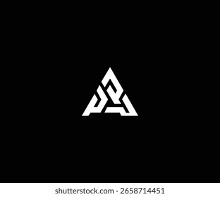 P PPP letra moderno logotipo limpio