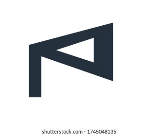 p and p+q and p+r and p+d monogram logo designs