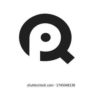 p and p+q and p+r and p+d monogram logo designs