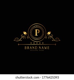 P Luxury Logo Images, Stock Photos & Vectors | Shutterstock