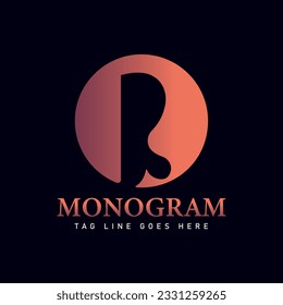 El logotipo de la letra P y R es un diseño dinámico y atractivo visual que combina las letras "P" y "R" en un monograma cautivador. Representando las iniciales de la marca o del individuo, este logotipo.