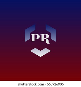 P R Logo